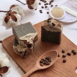 Натуральное мыло с кофе для нормальной кожи (6 шт.)