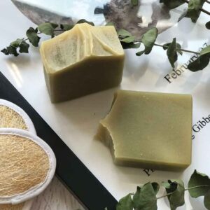 Натуральное мыло со спирулиной для нормальной кожи