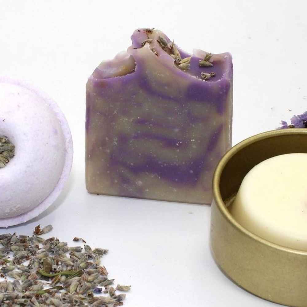 Натуральное мыло с лавандой для нормальной кожи (6 шт.)