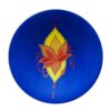 Декоративная керамическая тарелка «Зина» (В горошек)