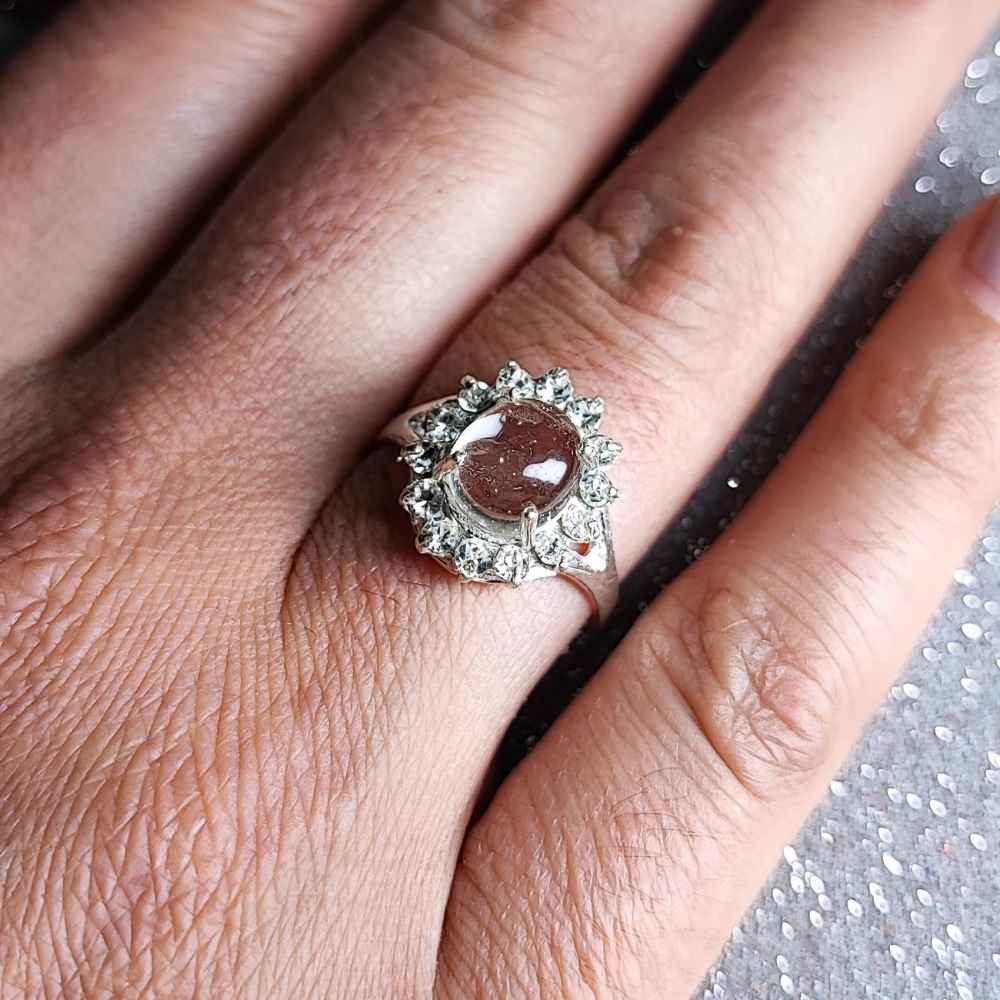 Серебряное кольцо Дур-е Наджаф «Насрин»