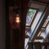 Деревянный настенный светильник Г10 — уютный бра