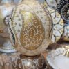 Исламское декоративное страусиное яйцо, расписанное вручную — «Аятуль Курси»