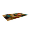 Винтажный ковёр-пэчворк «Радуга» (Area Rug)