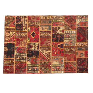 Винтажный шерстяной ковёр «Вала» (пэчворк, Area Rug)