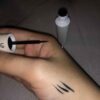 Подводка-кисть для глаз «Шон» (Черная, набор 5 шт.)