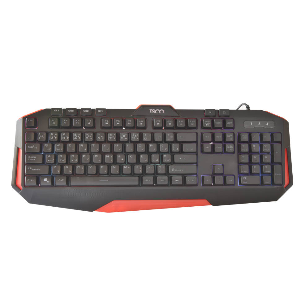 Игровая клавиатура Tesco с персидской раскладкой TK 8123GA