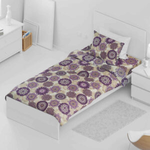 Двуспальный пододеяльник «Хоршид» (хлопок, фиолетовый)