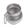 Декоративная стальная ваза-кувшин с чеканной отделкой, модель Hammered для деревенского шарма в стиле кантри