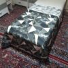 Серый двусторонний пододеяльник «Геометрия»