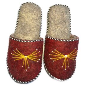 Персидские войлочные тапочки – уникальный дизайн