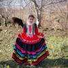 Персидский традиционный комплект одежды для девочек, Гилян