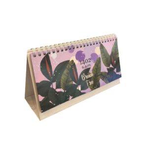 Розовый настольный календарь 1402 «Счастье»