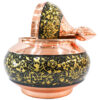 Медная сахарница «Ташир» с ручной гравировкой