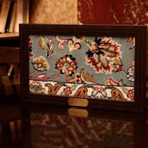 Картина-рамка с ковром Священного Имама Резы 25×32 см