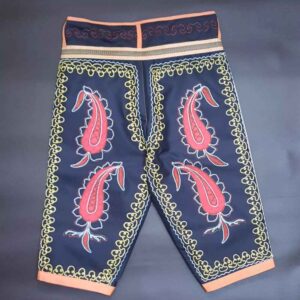Персидские спортивные штаны зурхане длиной три четверти – модель «Навари»
