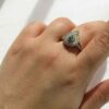 Изумрудное кольцо «Маджлесі» (Серебро)