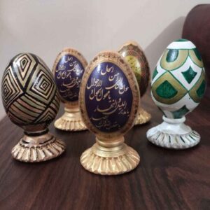 Элегантные керамические яйца Хафтсин «Эйд» (золотой)
