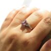 Серебряное кольцо с аметистом «Мана» (Фиолетовый камень)
