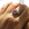 Серебряное кольцо с фиолетовым аметистом «Нази»
