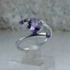 Серебряное кольцо с аметистом «Асли» (Подлинность)