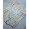Современный синий ковёр-пэчворк «Небо» (Area Rug)