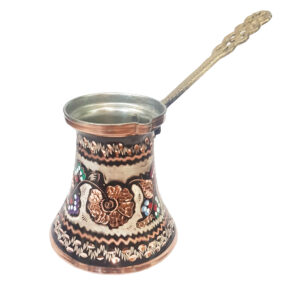 Медная турка для кофе «Алмас» (2–3 чашки)