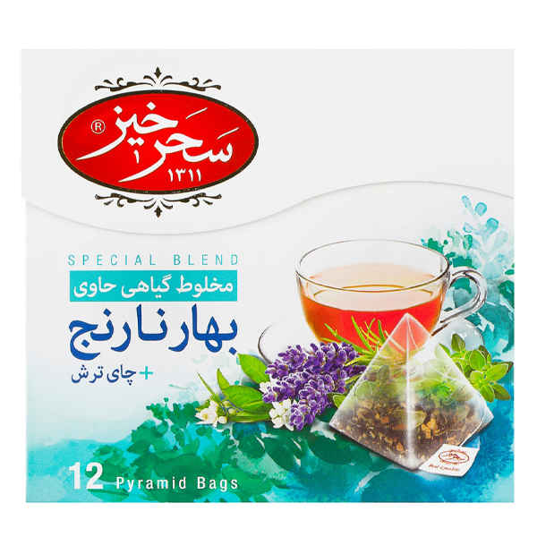Чай Saharkhiz: Горький апельсин и Гибискус (5 шт.)