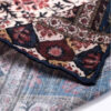 Персидский шёлковый женский платок-квадрат «Голестан»