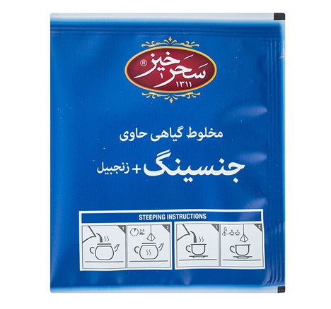 Травяной чай Saharkhiz: Женьшень и Имбирь (5 шт.)