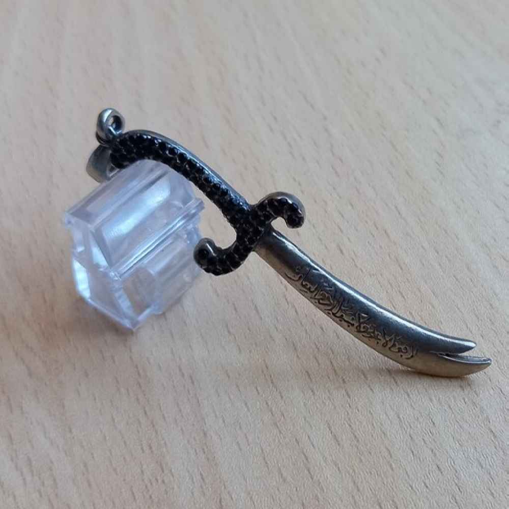 Серебряное ожерелье с мечом Зульфикар Имама Али