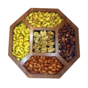 Подарочная коробка с орехами – солёные и обжаренные