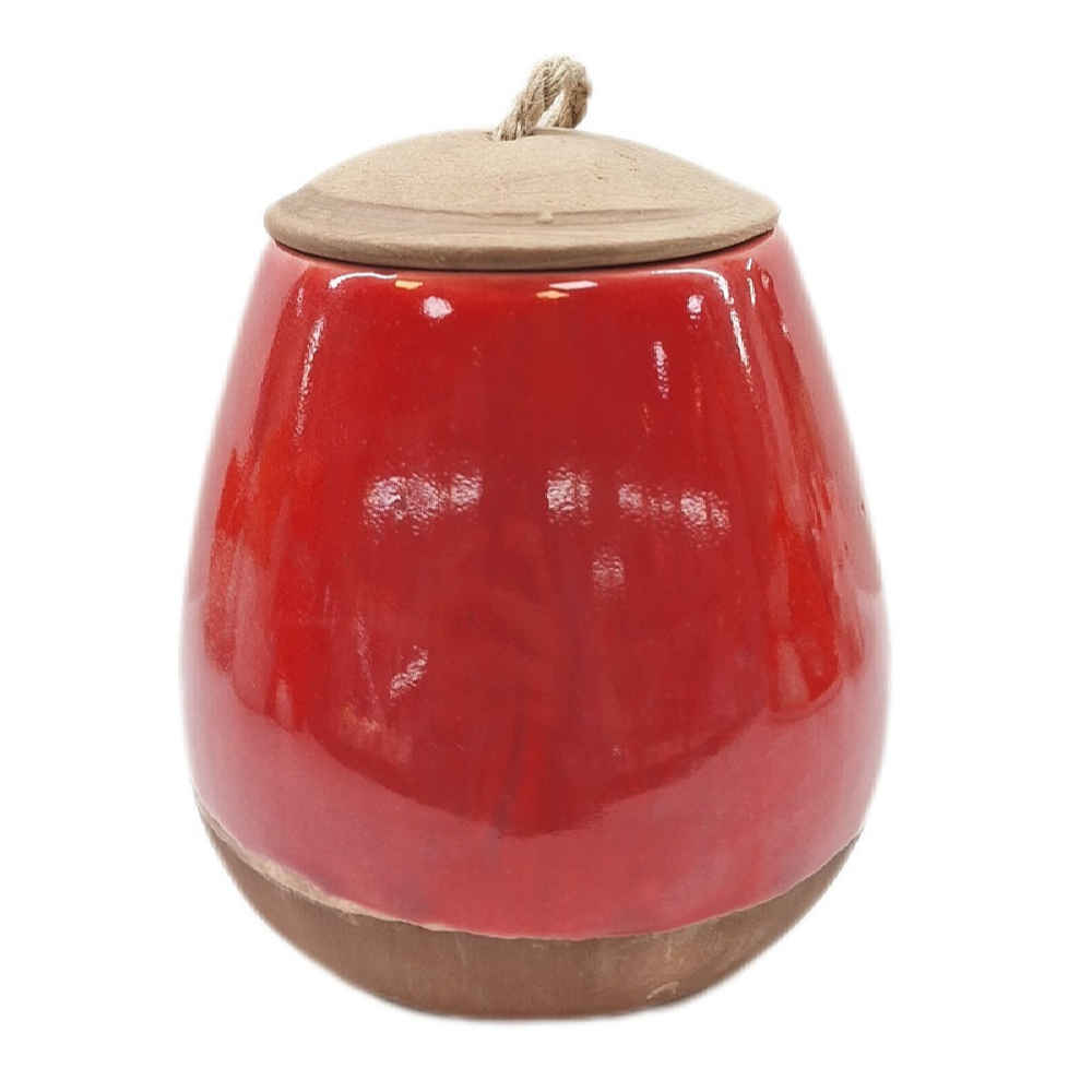 Керамическая банка для хранения – изящное решение для кофе, чая и других продуктов, модель «Хомре»