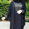 Женская абая «Бабочка» – элегантный и удобный креп