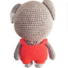 Вязаная игрушка Амигуруми «Коала» — мягкий хлопок
