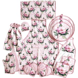 Набор кухонных фартуков из 15 предметов — Модель Марал