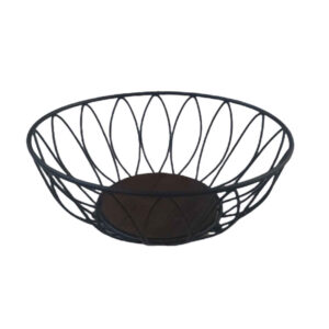 Фруктовая корзина Vanisha (черный проволочный каркас)