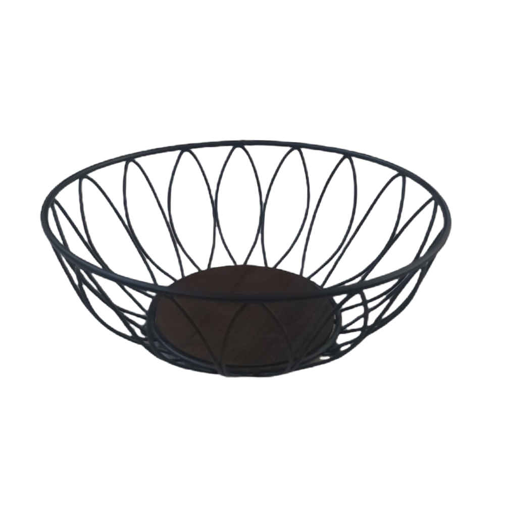 Фруктовая корзина Vanisha (черный проволочный каркас)