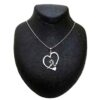 Серебряное ожерелье с каллиграфией «Модар»