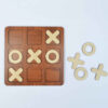 Деревянная игра «Крестики-нолики» — классика с изящным дизайном