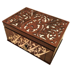 Шкатулка для часов с персидской каллиграфией (MDF)