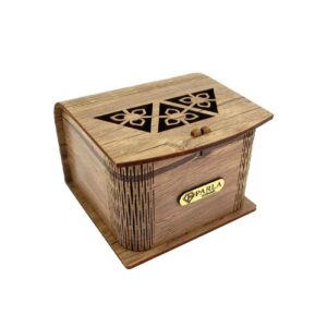 Деревянная шкатулка для одних часов (Коричневая)