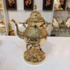 Латунный чайник с гравировкой «Тала» — ручная работа