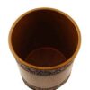 Бронзовый набор: корзина и коробка для салфеток (цветы)