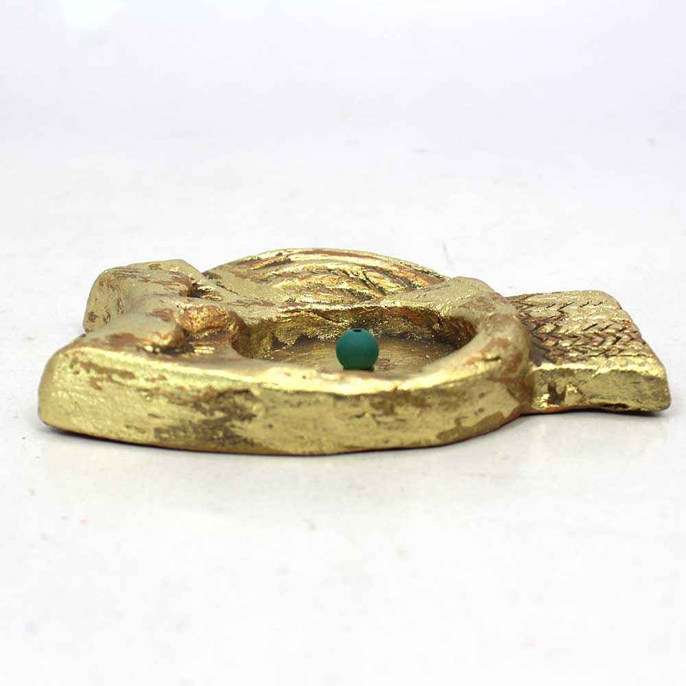 Керамическая подставка для благовоний «Сова» — ручная работа