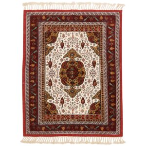 Персидский шерстяной килим из Хорасана, красный