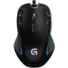Игровая мышь Logitech G300s (черная, эргономичная)
