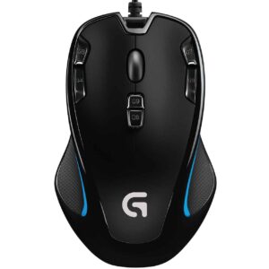 Игровая мышь Logitech G300s (черная, эргономичная)