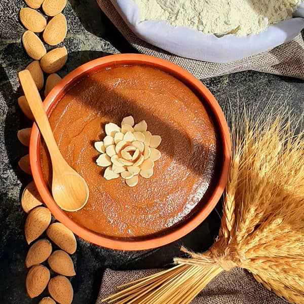 Саману — нежная и густая паста из пророщенной пшеницы (400 г)