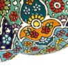 Декоративный глиняный чайник с росписью минакари